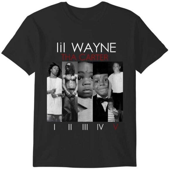 Olin D Tops - Lil Wayne Tha Carter III Vintage Rap Tour Graphic Shirt 91